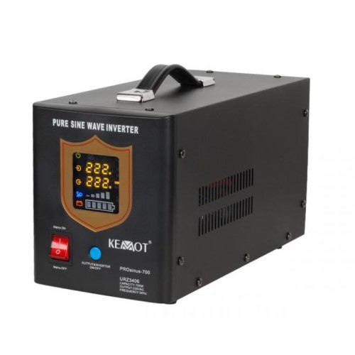 Uninterruptible power supply 700W 12V / 230Vac KEMOT PROsinus-700
